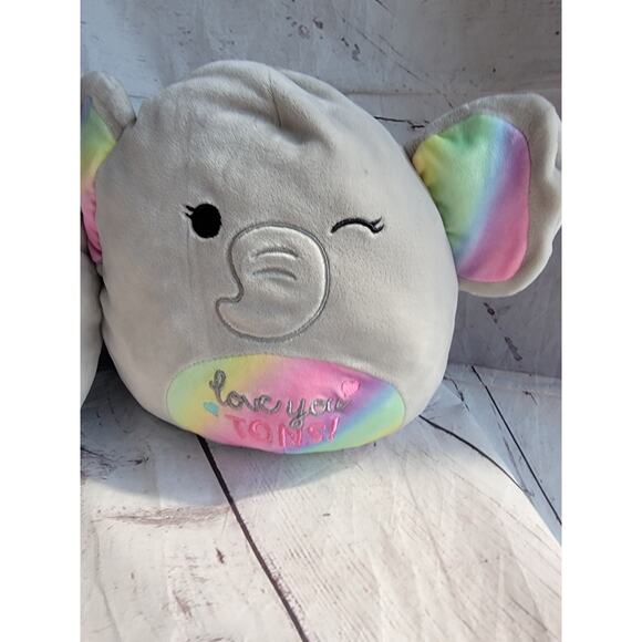 Lot Of 6 Squishmallow 8in Yellow Penguin Unicorns Elephant Stuffed Animal Plush - Picture 7 of 11